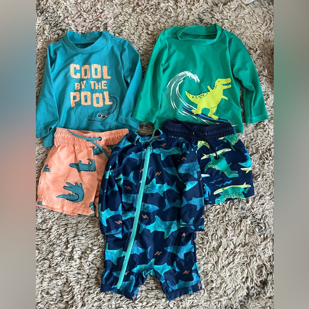 Baby Boy Carters Swim Set
